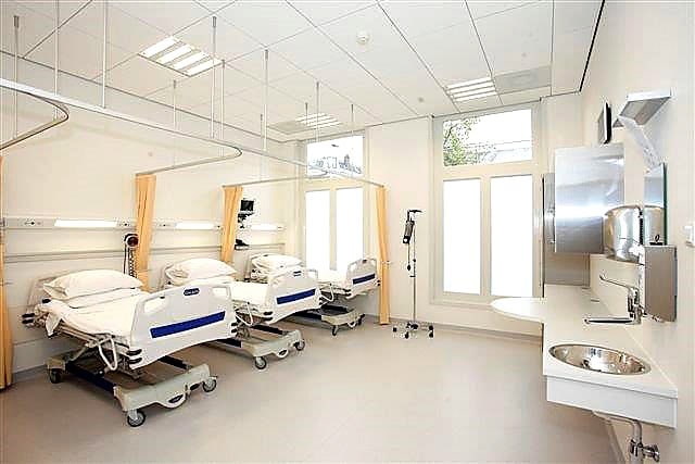 Po zabiegu aborcji - sala odpoczynku w Stadskliniek Utrecht