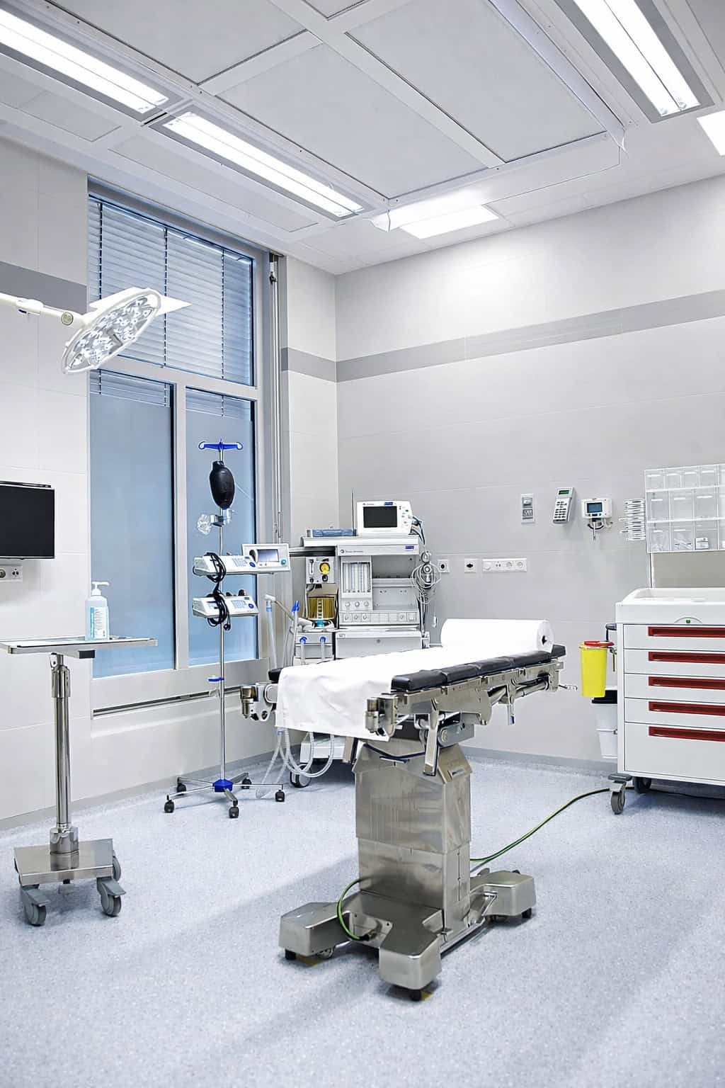 Sala zabiegowa kliniki - metody aborcji w Stadskliniek Utrecht Holandia
